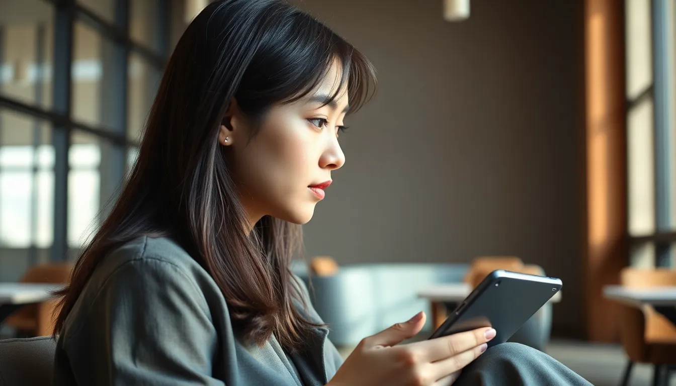 전자책 리더기 사용 예시